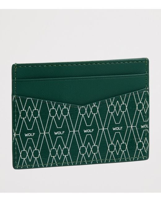 Wolf Green Signature Card Holder