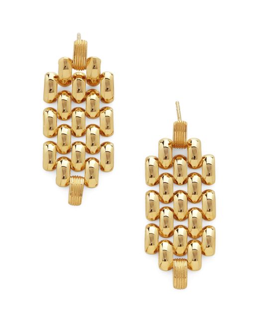 Monica Vinader Metallic Vermeil Heirloom Drop Earrings