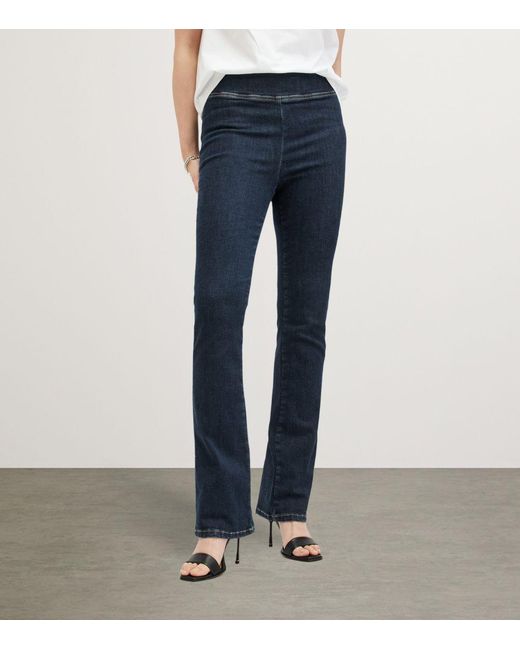 AllSaints Blue Dani Size Me Bootcut Jeans