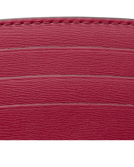 Cartier Red Panthère De Simple Card Holder
