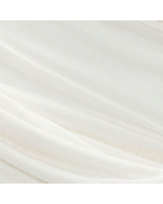 J.W. Anderson White Cotton-blend Midi Wrap Dress