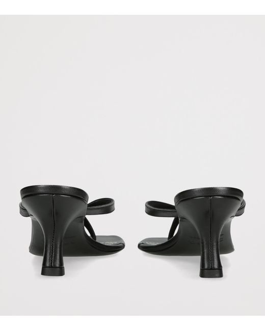 Staud Black Freja Kitten Heel Sandals 60