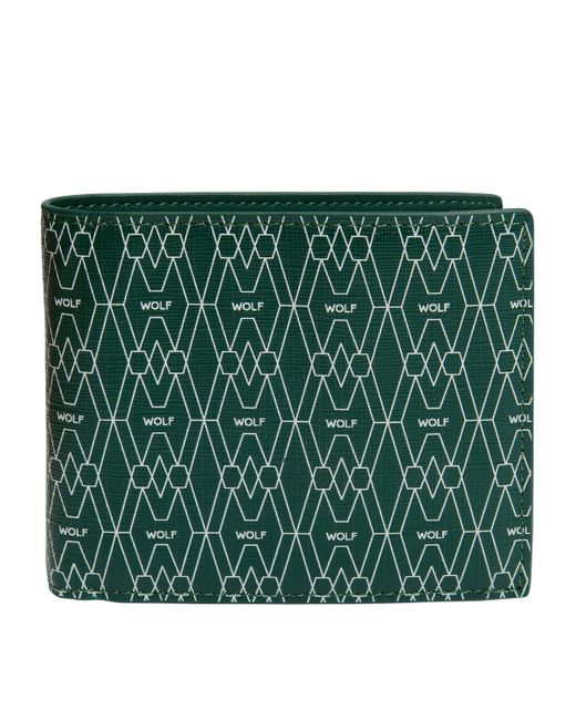 Wolf Green Signature Billfold Wallet