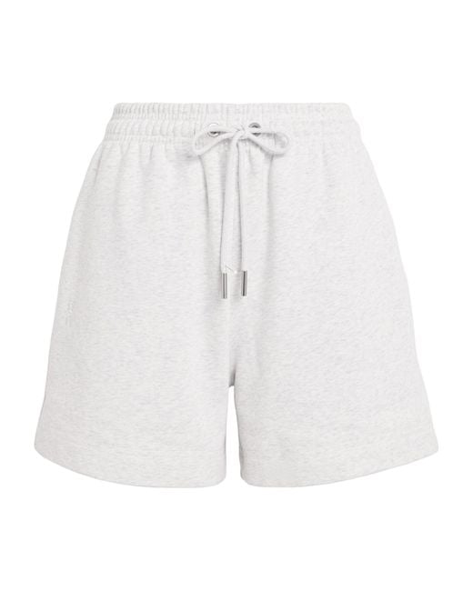On Shoes White Cott Club Collective Shorts