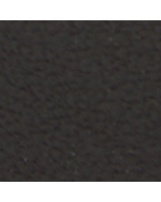 Max Mara Black Leather-Metal Cuff Bracelet