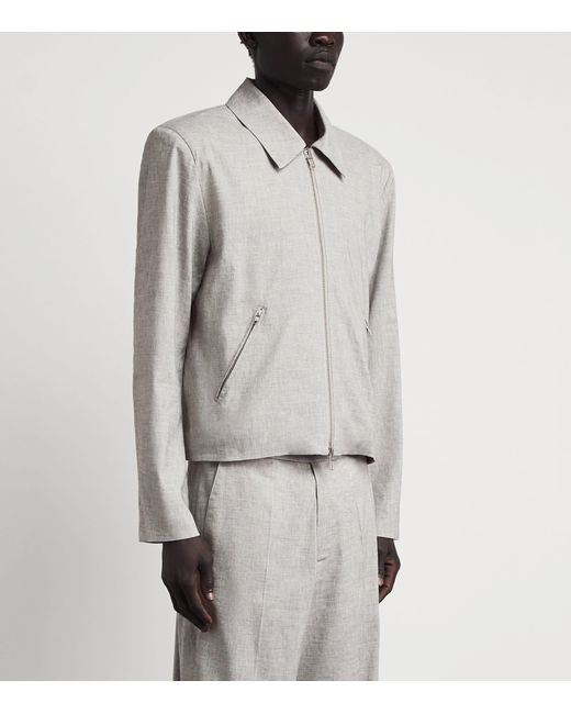 Won Hundred Gray Dutton Boxy Jacket for men