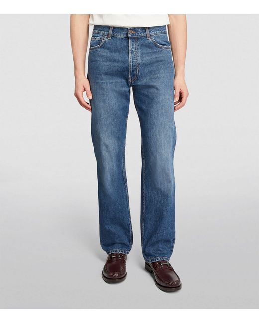 The Row Blue Burt Straight Jeans for men