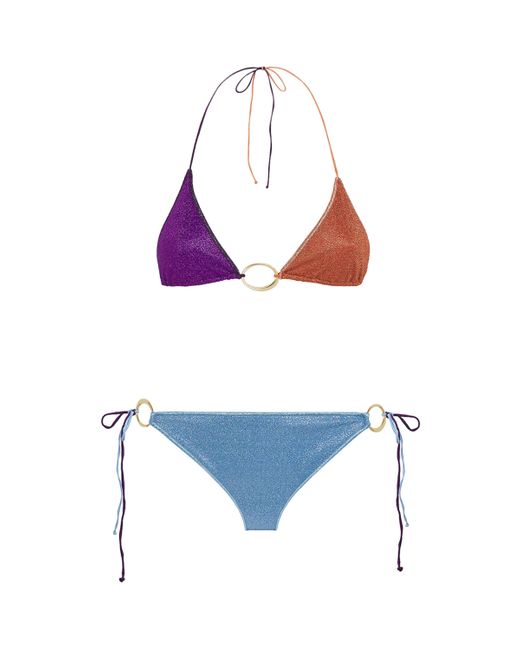 Oseree Purple Glazed Lumière O-Kini Bikini