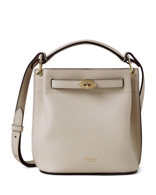 Mulberry Metallic Mini Leather Islington Bucket Bag