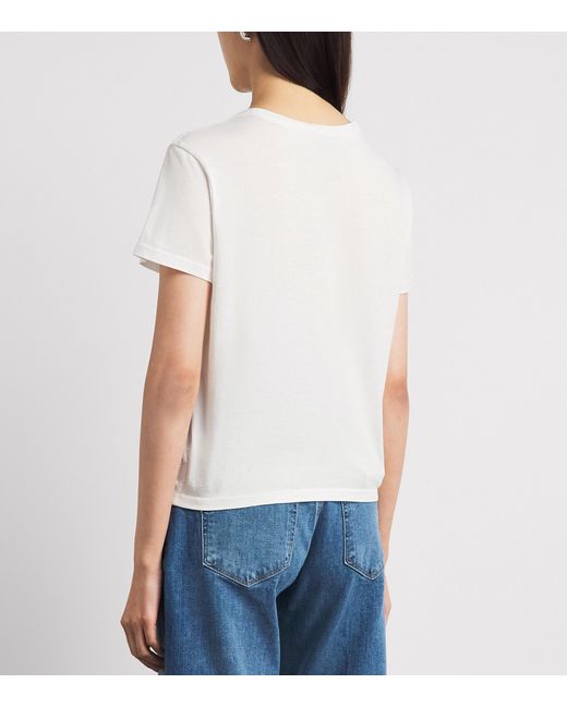 PAIGE White Cotton Haven T-Shirt