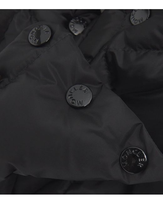 Moncler Black Down Litte Long Coat