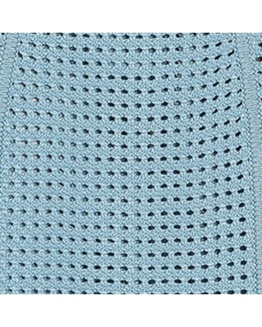 Dolce & Gabbana Blue Crocheted Cup Midi Dress