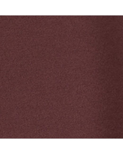 Max Mara Purple Cotton-Blend Flared Trousers