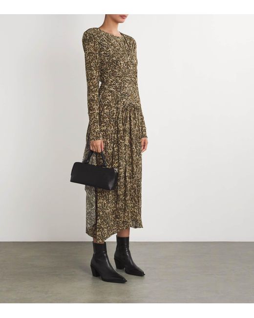 Isabel Marant Natural Zeidi Midi Dress