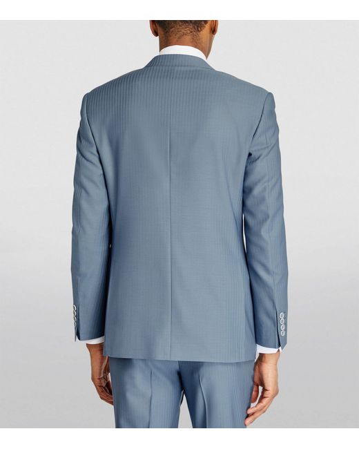 Canali Blue Wool 2-piece Suit for men