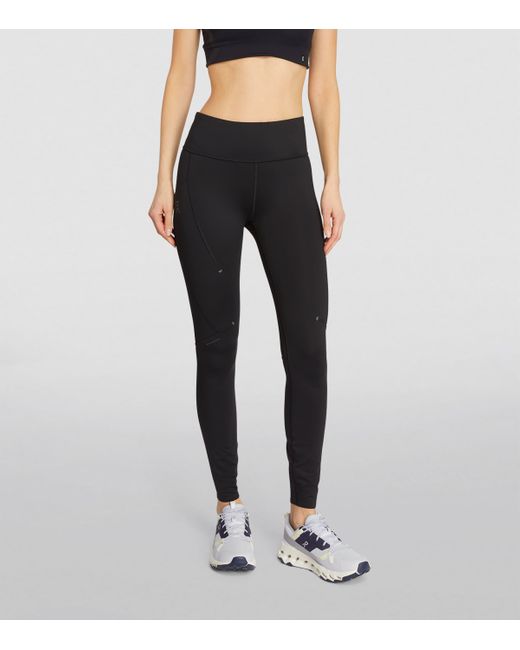 On Shoes Black Performance Leggings