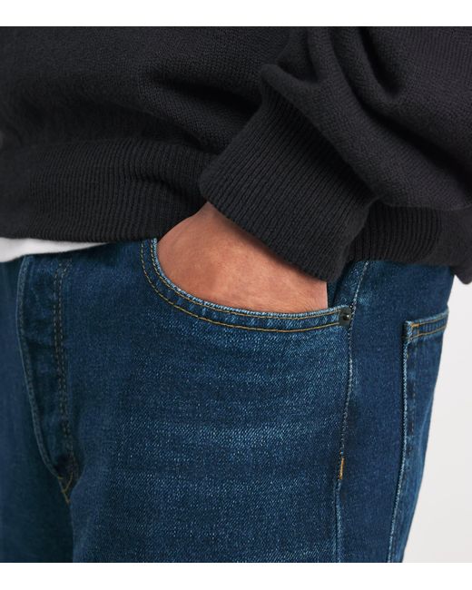 The Row Blue Siouxie Straight Jeans for men