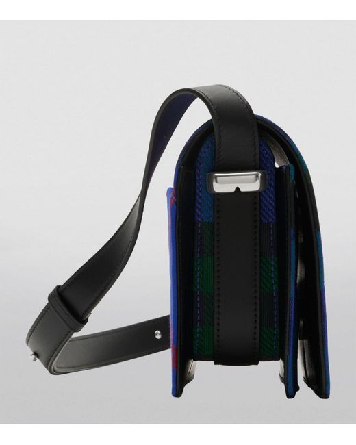 Burberry Blue Check Snip Cross-body Bag