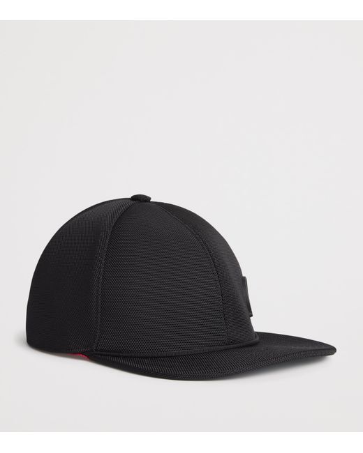 Christian Louboutin Black Mooncrest Active Cap for men