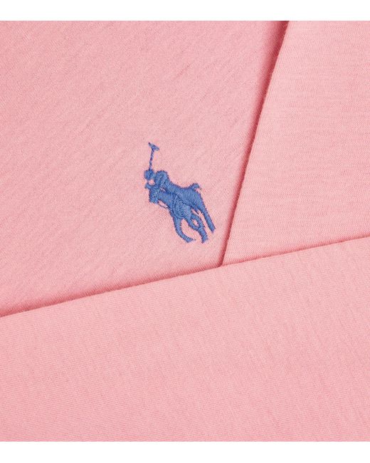 Polo Ralph Lauren Pink Cotton Polo Pony T-shirt
