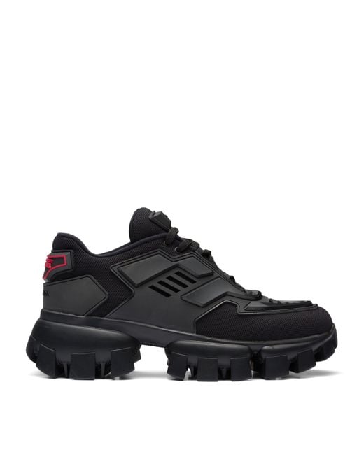 Prada Cloudburst Thunder Sneakers in Black Lyst UK