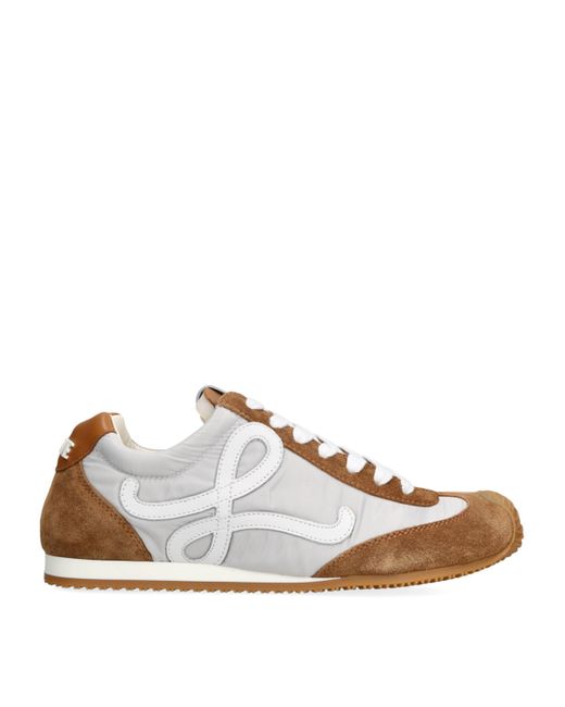 Loewe Brown Leather Ballet Runner 2.0 Sneakers