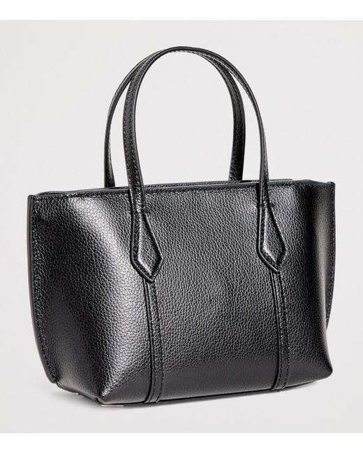 Tory Burch Black Mini Leather Perry Cross-Body Bag