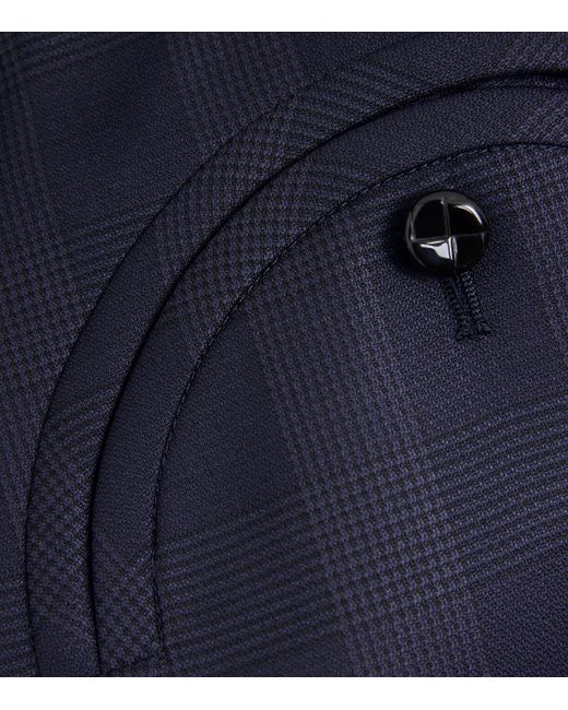 Blazé Milano Blue Virgin Wool Aramis Everynight Double-Breasted Blazer