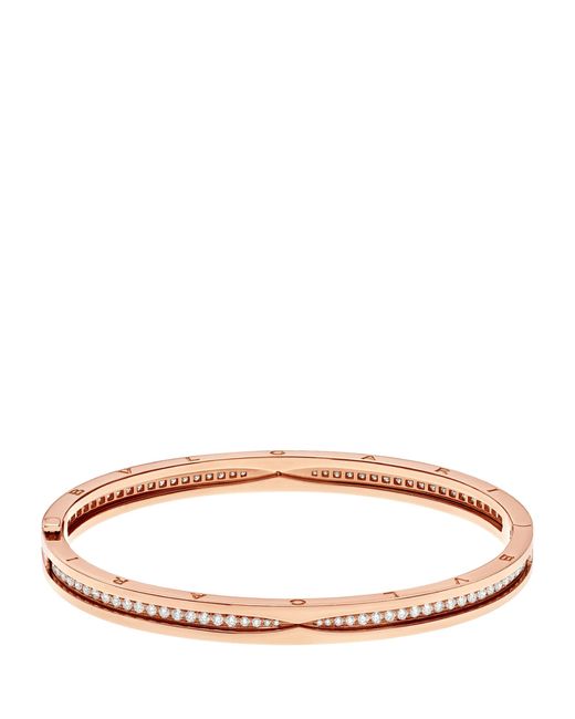 BVLGARI Natural And Diamond B.Zero1 Bangle