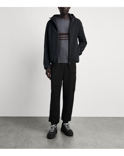 Moncler Black Down Ciampolin Jacket for men