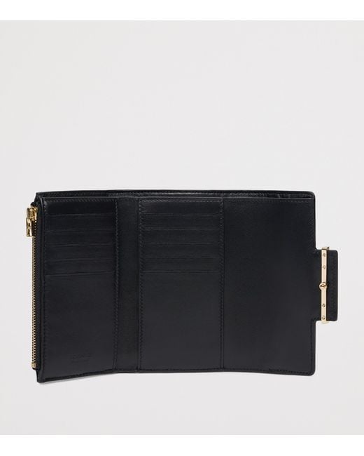 Tom Ford Black Croc-Embossed Leather Wallet