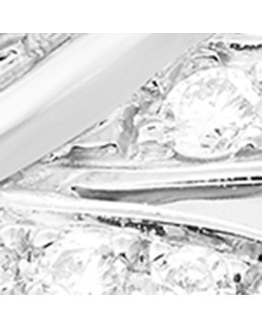 Boucheron White And Diamond Plume De Paon Ring