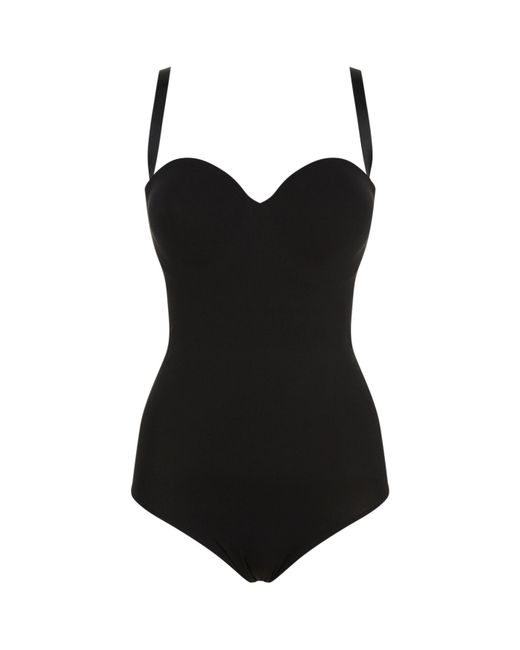 Wolford Black Padded Underwired Forming Swim Body (d Cup)