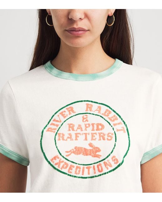 Mother Gray Cotton Itty Bitty Graphic T-Shirt