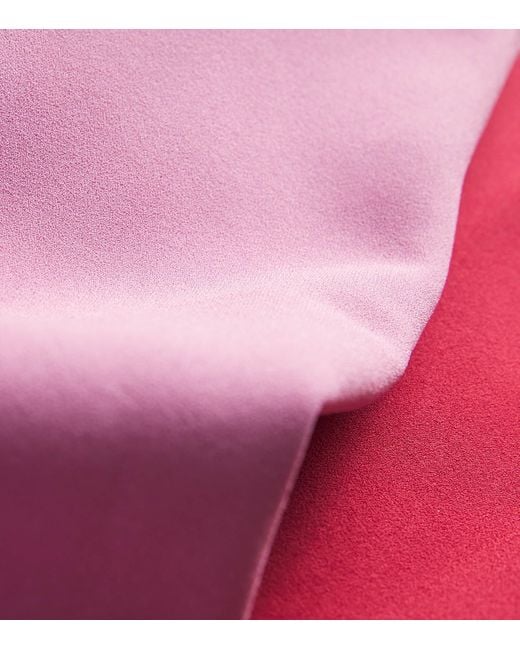 Roksanda Pink Maite Cape Midi Dress