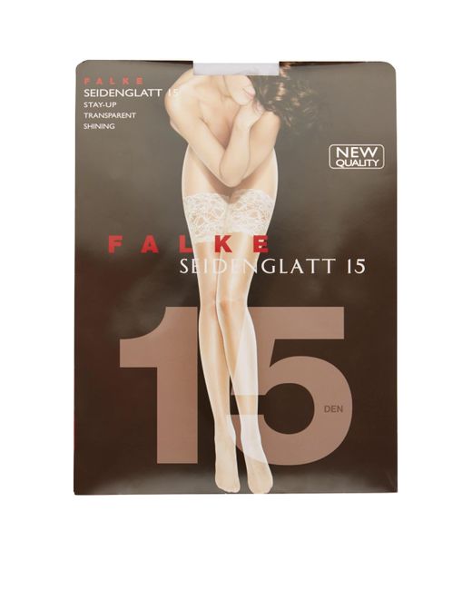 Falke Brown Seidenglatt 15 Stockings