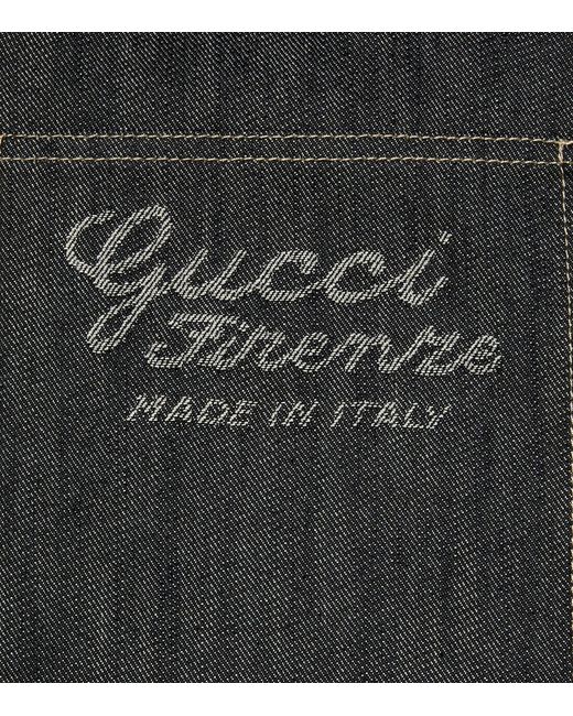 Gucci Gray Firenze Jeans