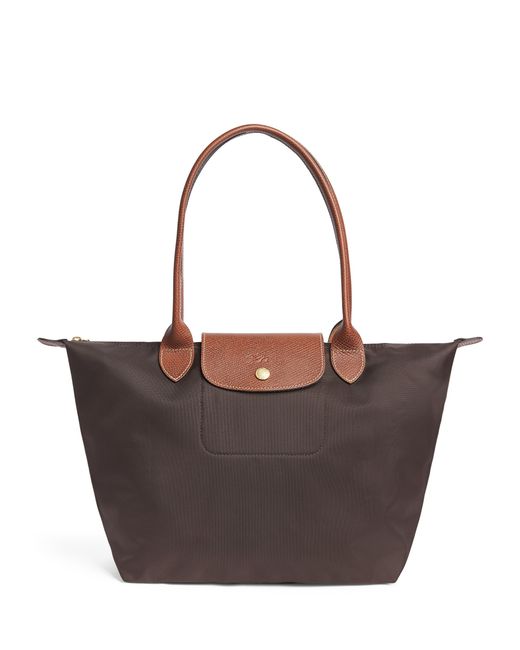 Longchamp Brown Medium Le Pliage Original Handbag