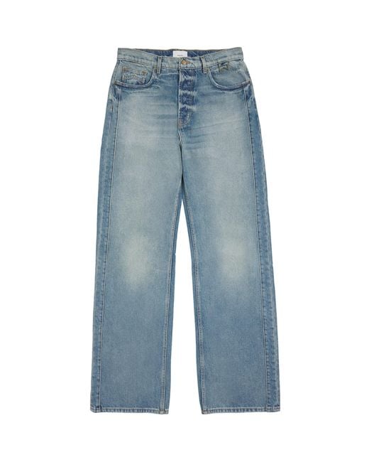 Rhude Blue Traxedo Relaxed Jeans for men