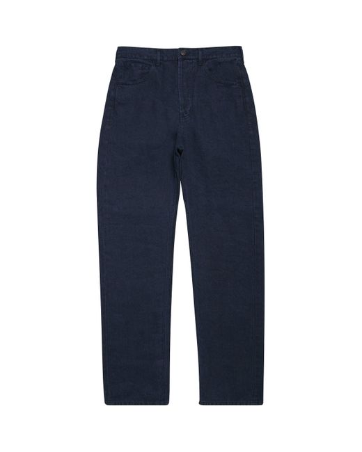 The Row Blue Hartley Linen Jeans for men