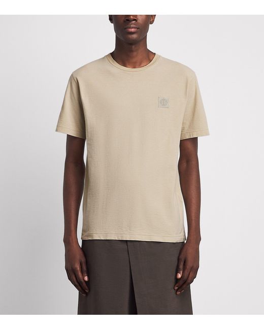 Stone Island Natural Organic Cotton Ghost T-Shirt for men