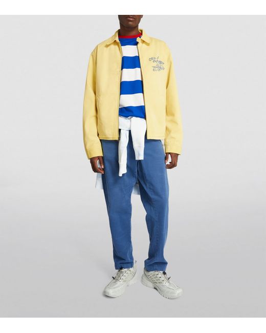 Polo Ralph Lauren Yellow Côte D'Azur Windbreaker Jacket for men