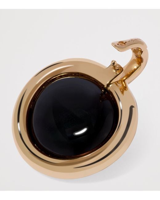 Annoushka Blue And Drusy Onyx Sweetie Pendant Charm