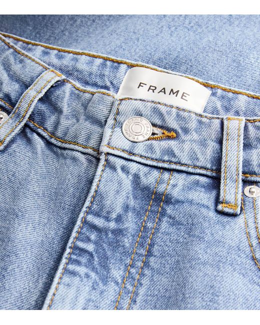 FRAME Blue The Pixie Arrow Bootcut Jeans
