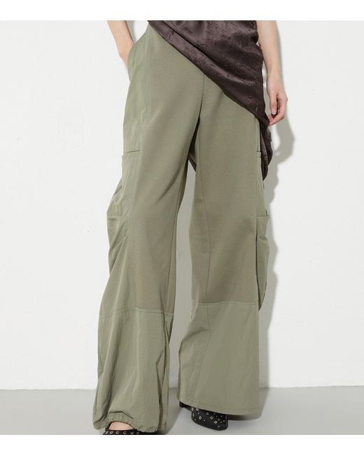 MAX&Co. Green Jersey Popper Sweatpants