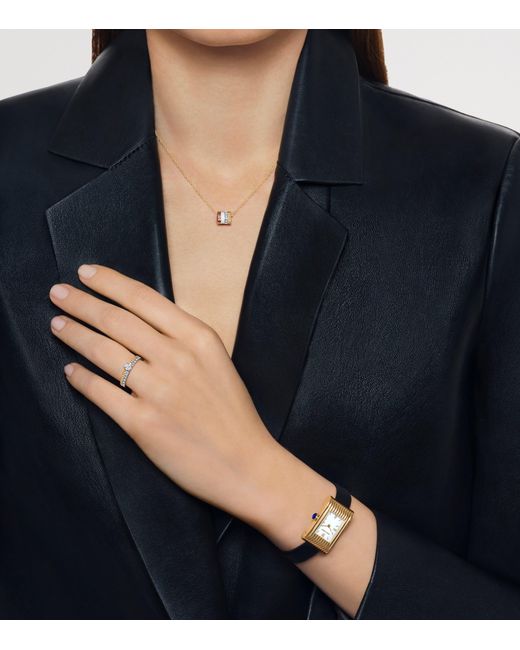 Boucheron Metallic Mixed And Diamond Quatre Edition Pendant Necklace