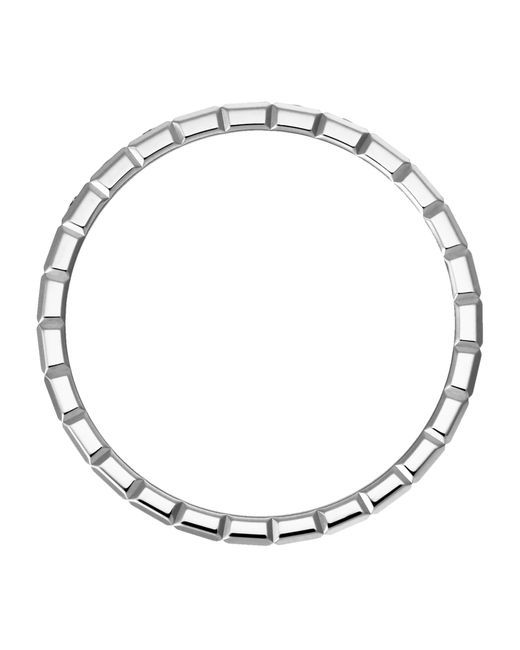 Chopard Metallic And Diamond Ice Cube Ring