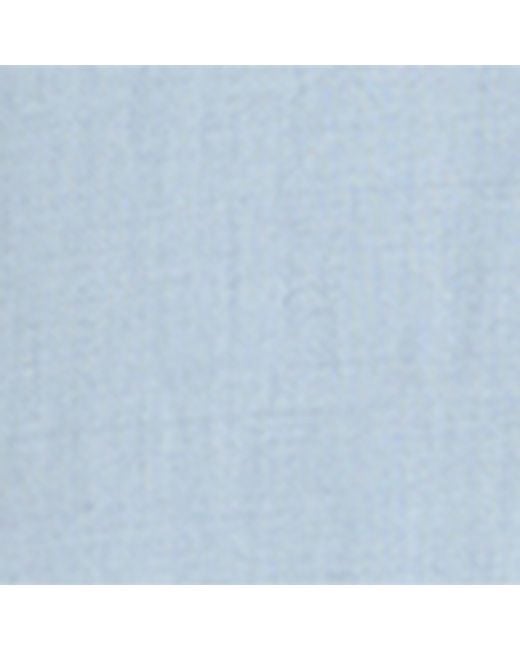 Weekend by Maxmara Blue Linen Wide-Leg Trousers