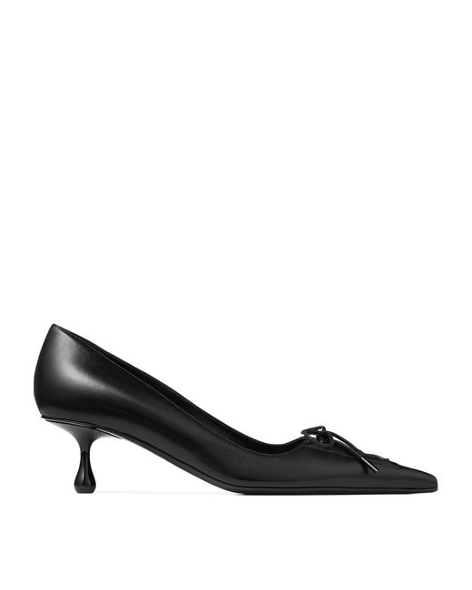 Jimmy Choo Black Scarlett 50 Leather Pumps