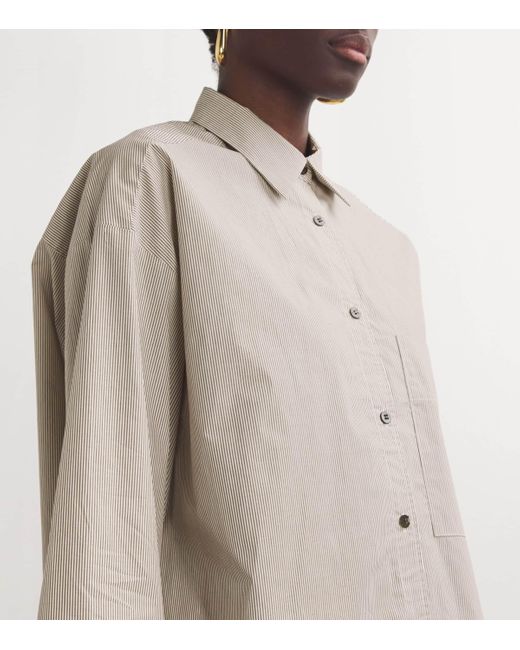 By Malene Birger Natural Organic Cotton Oversized Derris Shirt